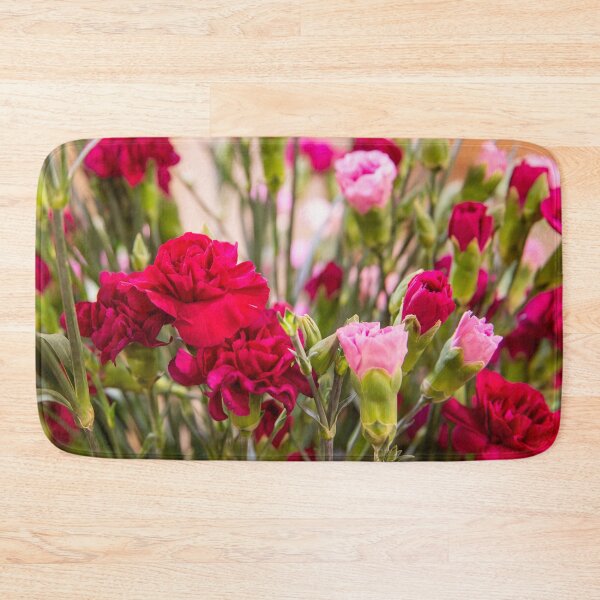 Item preview, Red & Pink Carnations — Close Up Floral Photography designed and sold by 313FILES.