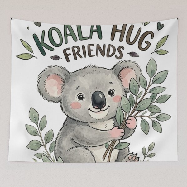 Artikelvorschau, Süßer Koala entworfen und verkauft von AetherEcho.