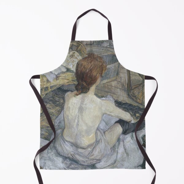 Item preview, La Toilette by Toulouse-Lautrec Vintage Belle Époque Intimate Portrait Art designed and sold by artofuniverse.