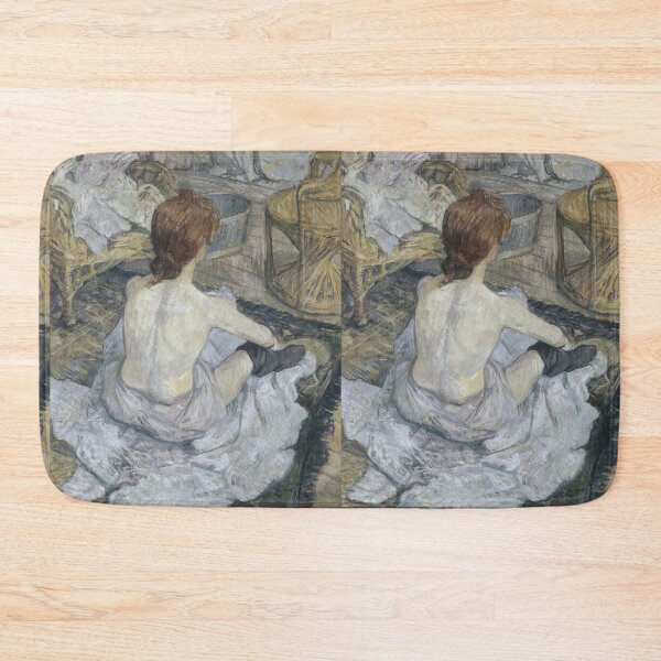 Item preview, La Toilette by Toulouse-Lautrec Vintage Belle Époque Intimate Portrait Art designed and sold by artofuniverse.