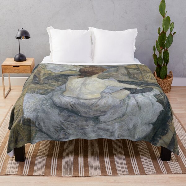 Item preview, La Toilette by Toulouse-Lautrec Vintage Belle Époque Intimate Portrait Art designed and sold by artofuniverse.