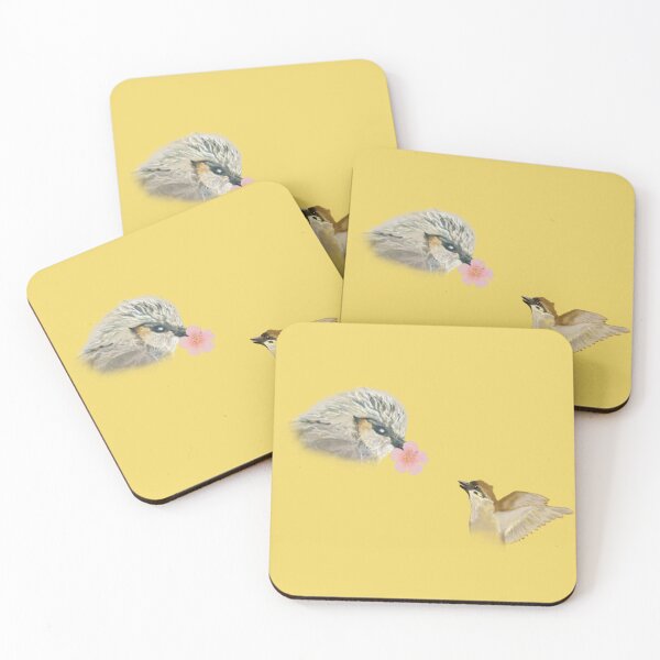 Item preview, Bird friendship designed and sold by greenPQBstudio.