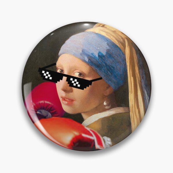 Item preview, Gurl with the Pearl Earring? Or is it Girl in a Pearly Ring? designed and sold by art-hysteria.