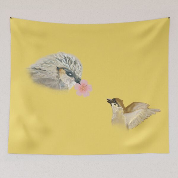 Item preview, Bird friendship designed and sold by greenPQBstudio.