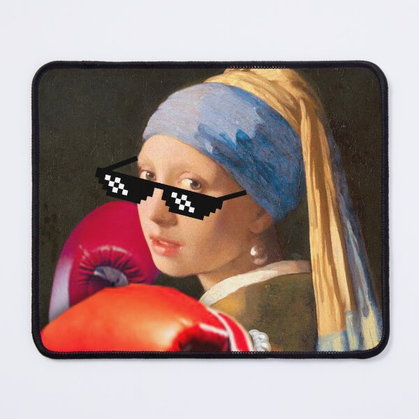 Item preview, Gurl with the Pearl Earring? Or is it Girl in a Pearly Ring? designed and sold by art-hysteria.
