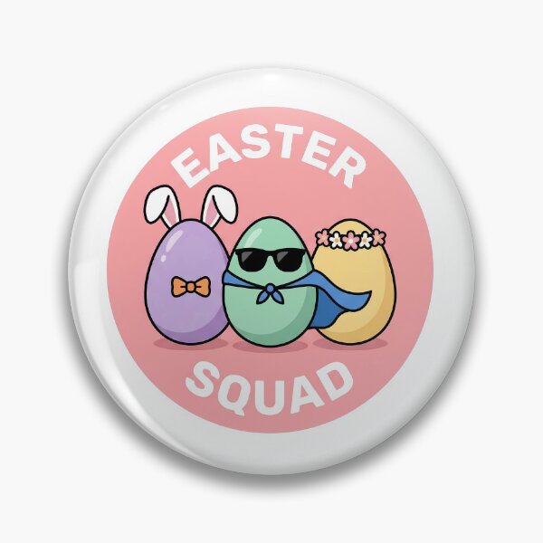 Item preview, Easter Squad Cute Egg Characters designed and sold by AbanoubStore.