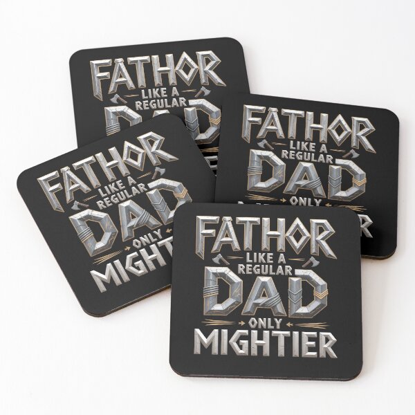 Item preview, Fathor Like a Regular Dad Only Mightier Funny Viking Dad Gift designed and sold by Say It With Ink.