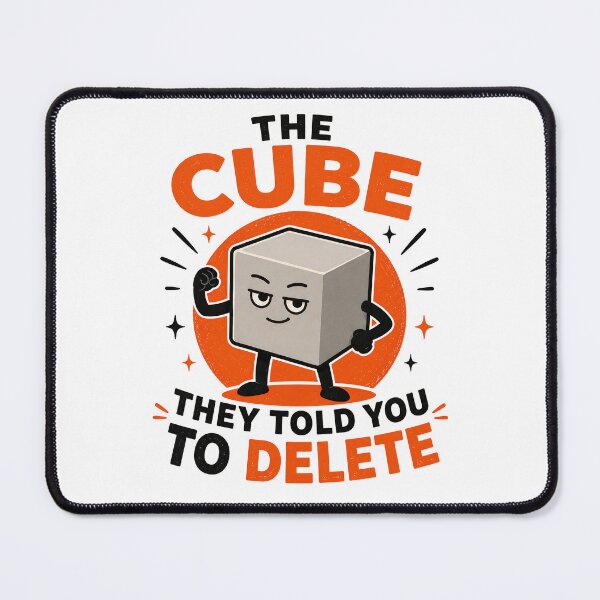 Item preview, The Cube They Told You To Delete designed and sold by 3dskillup.