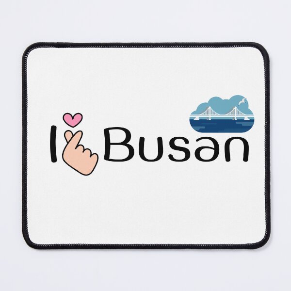 Item preview, I Love Busan (Finger Heart) designed and sold by lydia-hannah.