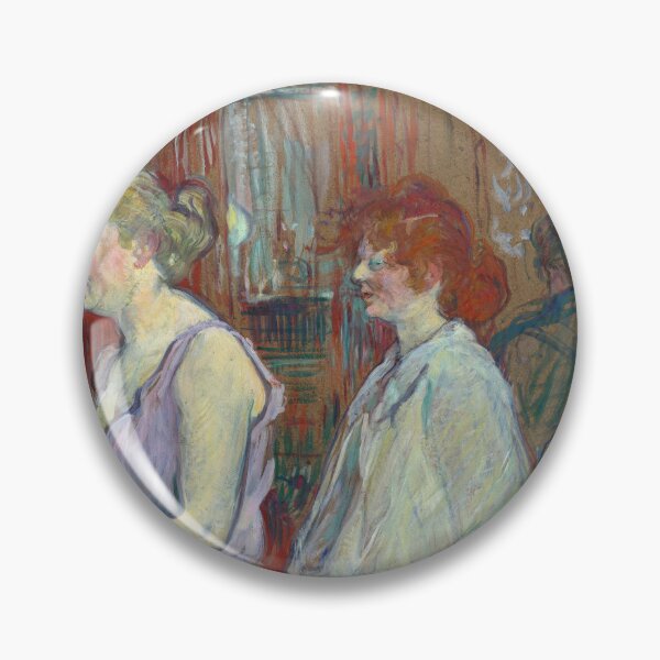 Item preview, Rue des Moulins by Toulouse-Lautrec Vintage Belle Époque Paris Interior Art designed and sold by artofuniverse.