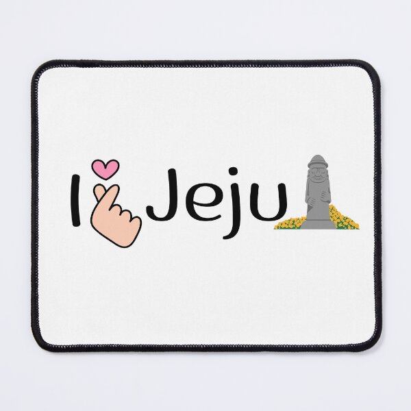 Item preview, I Love Jeju (Finger Heart) designed and sold by lydia-hannah.