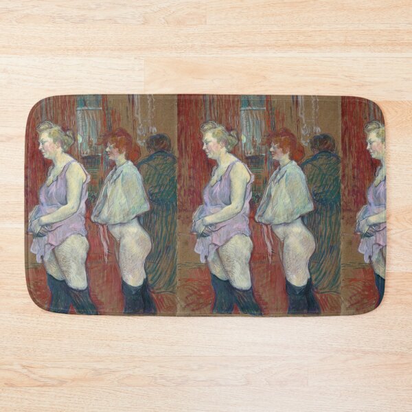 Item preview, Rue des Moulins by Toulouse-Lautrec Vintage Belle Époque Paris Interior Art designed and sold by artofuniverse.