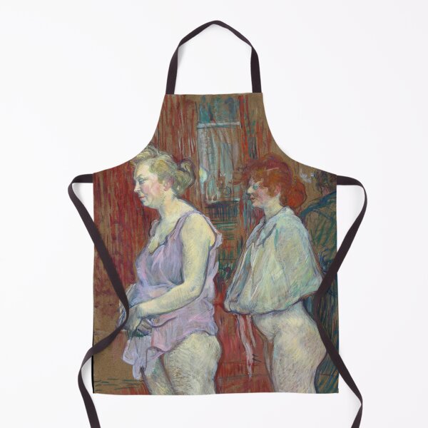 Item preview, Rue des Moulins by Toulouse-Lautrec Vintage Belle Époque Paris Interior Art designed and sold by artofuniverse.