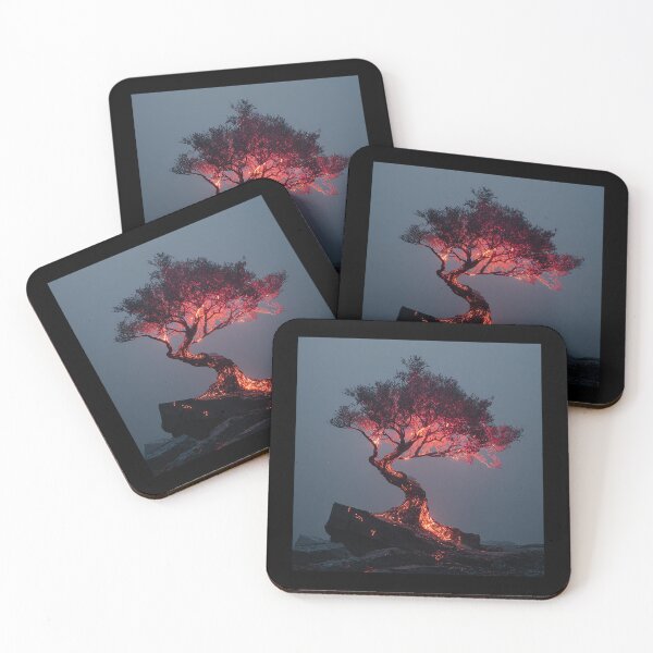 Item preview, FANTASY - Burning tree of life  designed and sold by MetusArt.
