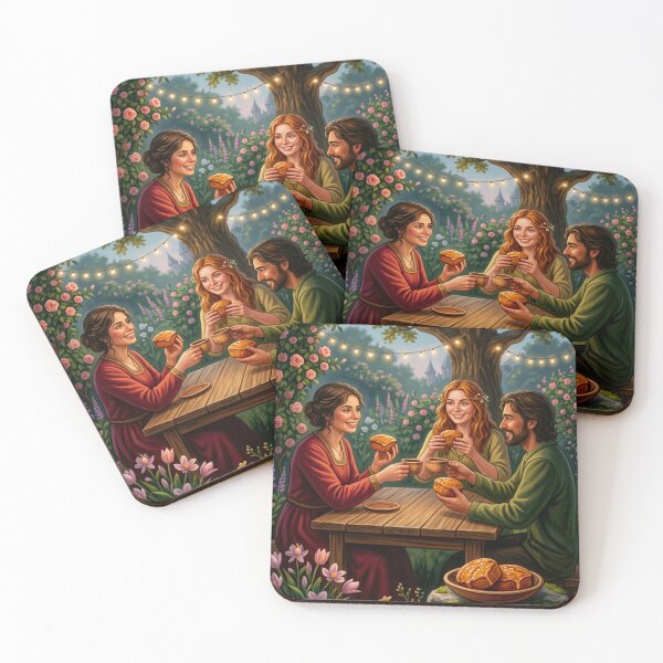 Item preview, Beltane Garden Party: Sharing Honey Cakes and Joy designed and sold by NeyhineAngelionShop.