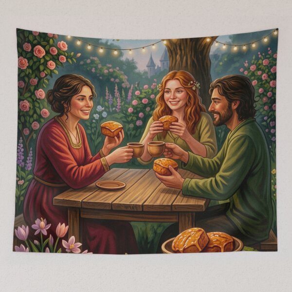 Item preview, Beltane Garden Party: Sharing Honey Cakes and Joy designed and sold by NeyhineAngelionShop.