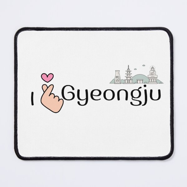 Item preview, I Love Gyeongju (Finger Heart) designed and sold by lydia-hannah.