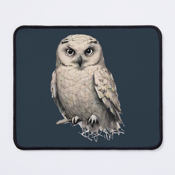 Item preview, Geometric Owl – Modern Animal Art designed and sold by Tklezardesigns.