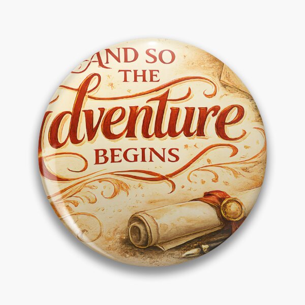 Item preview, The Adventure Begins designed and sold by Ned_Studio.