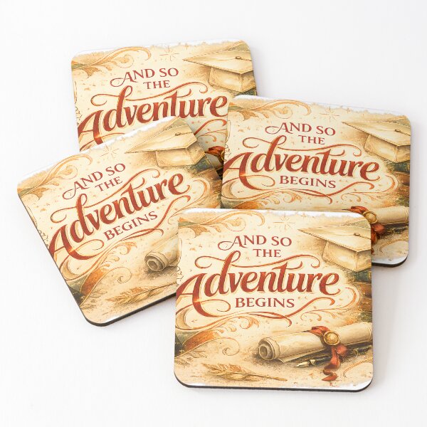 Item preview, The Adventure Begins designed and sold by Ned_Studio.