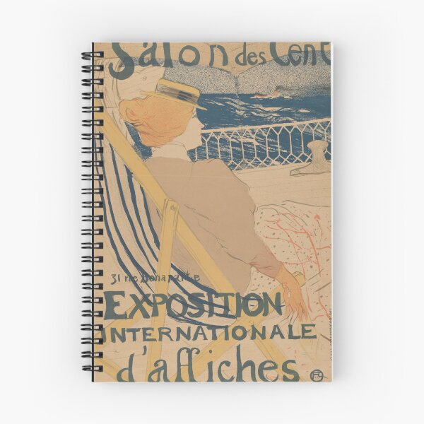 Item preview, Salon des Cent by Toulouse-Lautrec Vintage French Art Nouveau Poster designed and sold by artofuniverse.