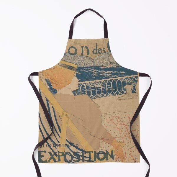Item preview, Salon des Cent by Toulouse-Lautrec Vintage French Art Nouveau Poster designed and sold by artofuniverse.