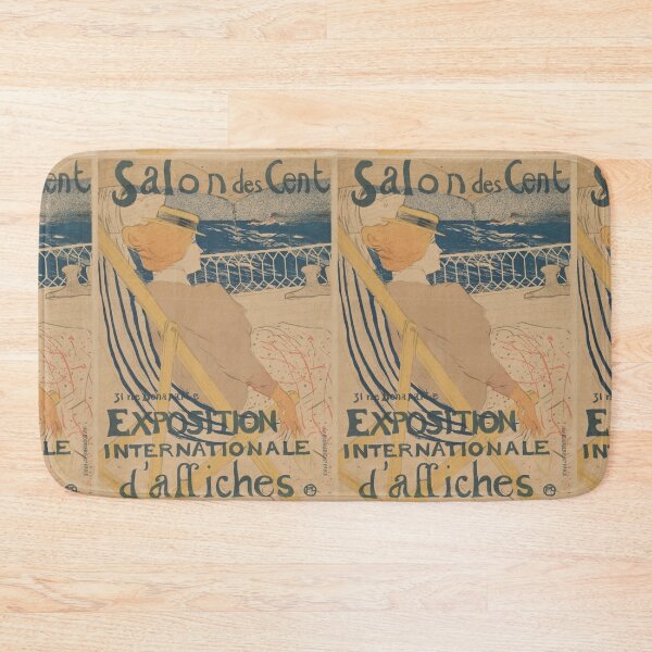 Item preview, Salon des Cent by Toulouse-Lautrec Vintage French Art Nouveau Poster designed and sold by artofuniverse.