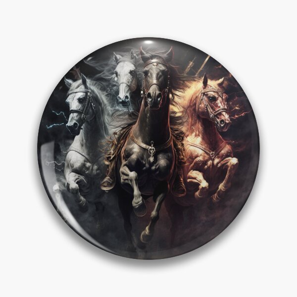 Item preview, The Four Horses Ride  designed and sold by CleverCulture.