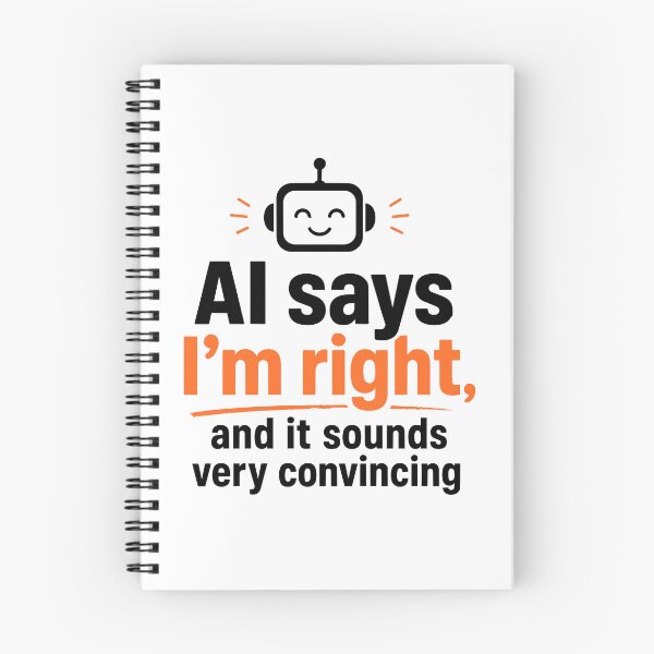 Item preview, Funny AI Robot Says I'm Right Tech Humor designed and sold by AntiqueImages.