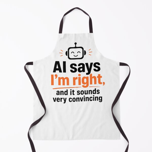 Item preview, Funny AI Robot Says I'm Right Tech Humor designed and sold by AntiqueImages.