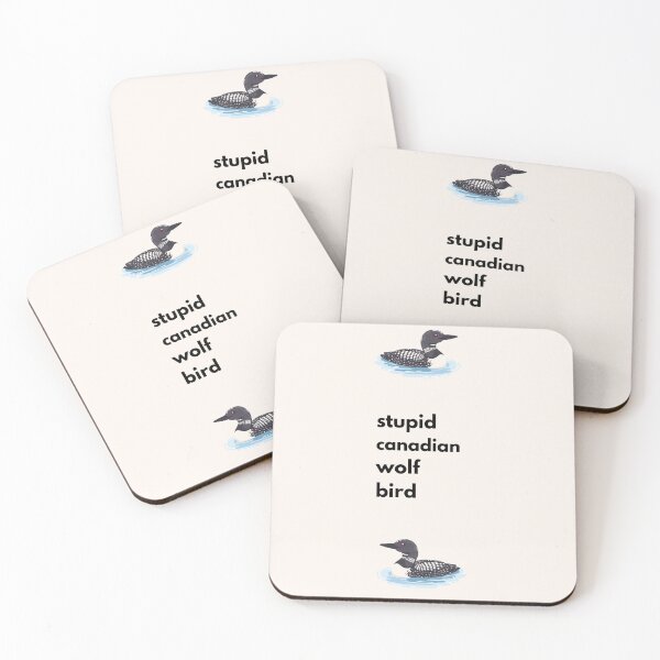 Item preview, Stupid Canadian Wolf Bird designed and sold by Zanoodle.