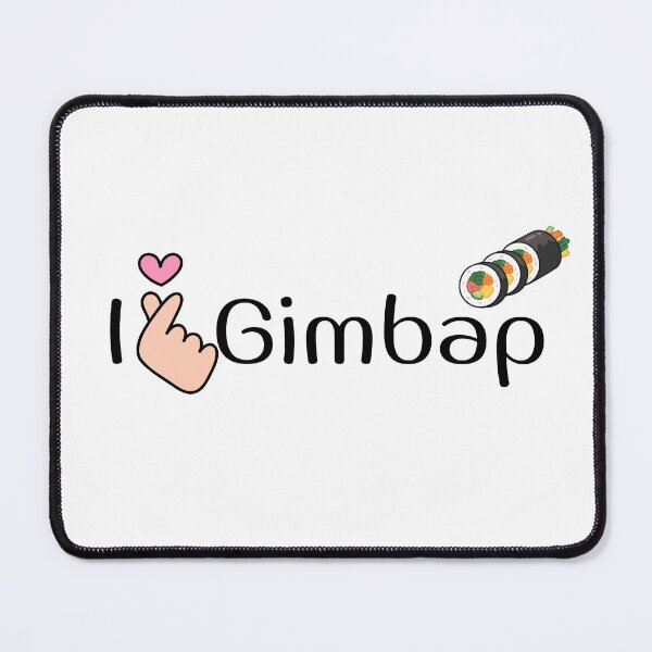 Item preview, I Love Gimbap (Finger Heart) designed and sold by lydia-hannah.