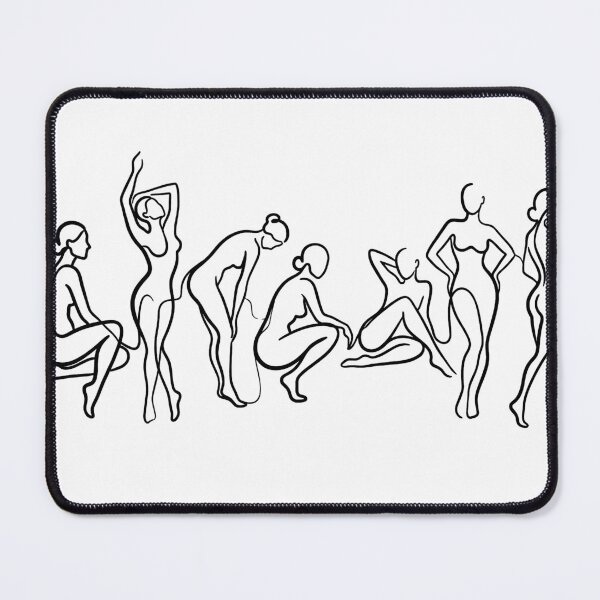 Item preview, Abstract Female Body – Minimal Continuous Line Art Design designed and sold by andry01.