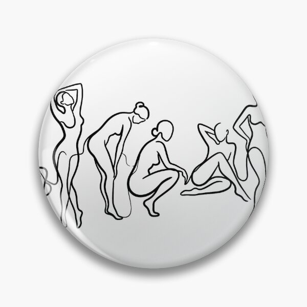 Item preview, Abstract Female Body – Minimal Continuous Line Art Design designed and sold by andry01.
