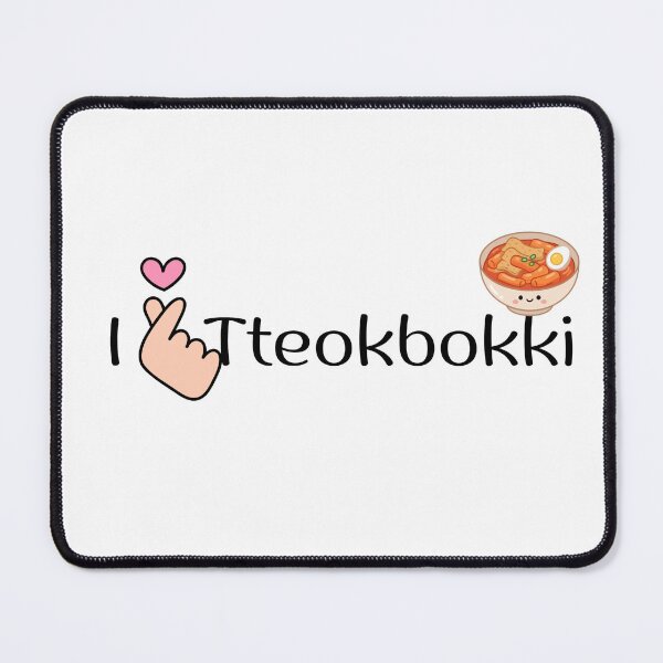 Item preview, I Love Tteokbokki (Finger Heart) designed and sold by lydia-hannah.