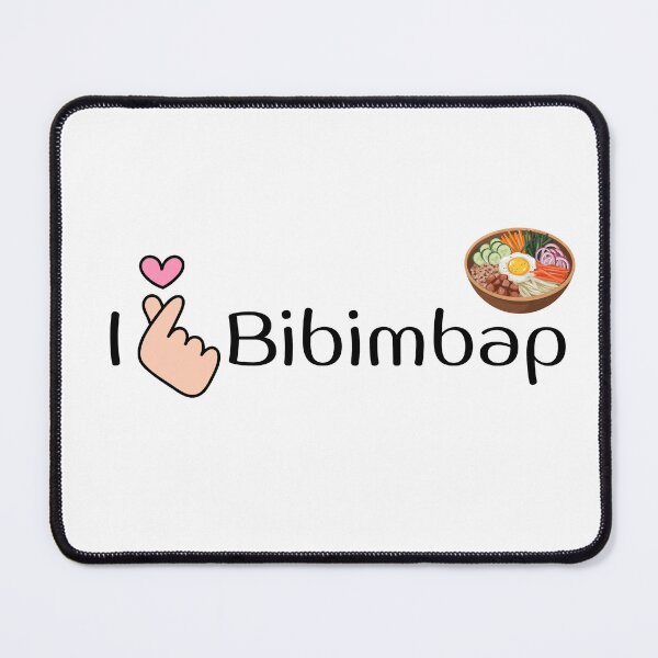 Item preview, I Love Bibimbap (Finger Heart) designed and sold by lydia-hannah.