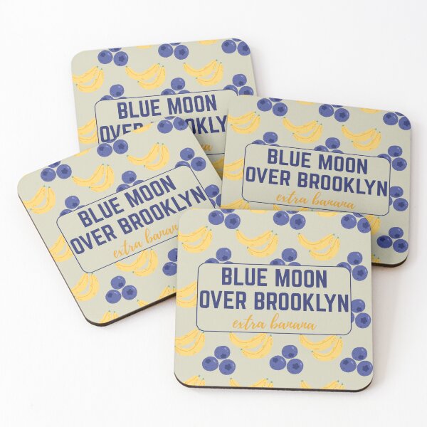 Item preview, Blue Moon Over Brooklyn (extra banana) designed and sold by Zanoodle.
