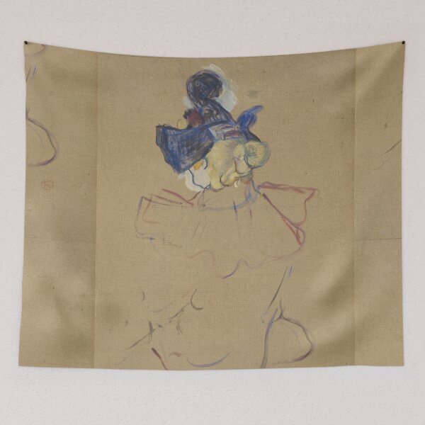 Item preview, Seated Woman from Behind by Toulouse-Lautrec Vintage Moulin Rouge Study Art designed and sold by artofuniverse.