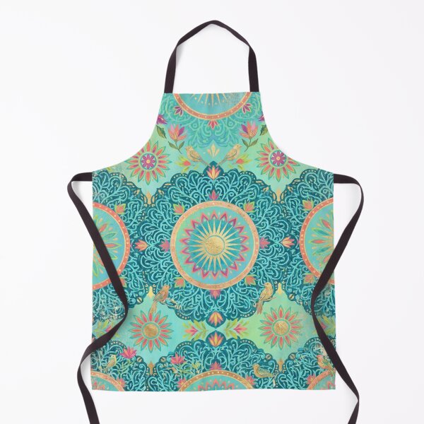 Item preview, Playful Mandala — Turquoise & Brights designed and sold by Jandedan.