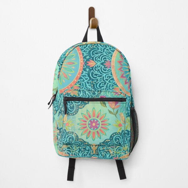 Item preview, Playful Mandala — Turquoise & Brights designed and sold by Jandedan.