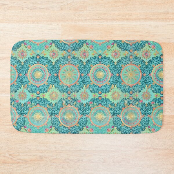 Item preview, Playful Mandala — Turquoise & Brights designed and sold by Jandedan.