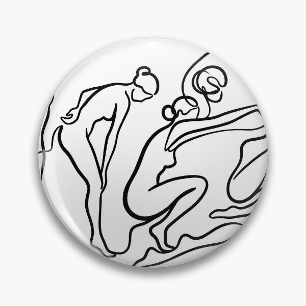 Item preview, Abstract Female Body – Minimal Continuous Line Art Design designed and sold by andry01.