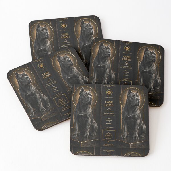 Item preview, Majestic Cane Corso Portrait — Powerful Guardian Dog Art designed and sold by Jacque's Life In Motion Studio.