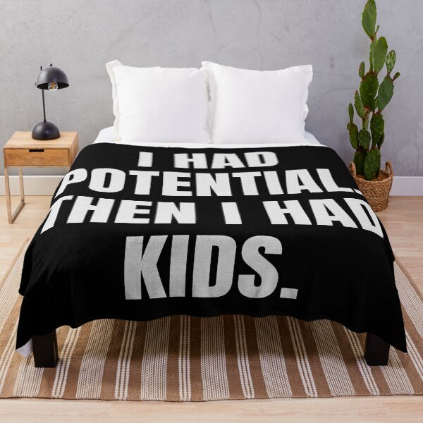 Item preview, Funny Dad Shirt – I Had Potential Then I Had Kids – Sarcastic Father Humor Gift designed and sold by NicolasMar.