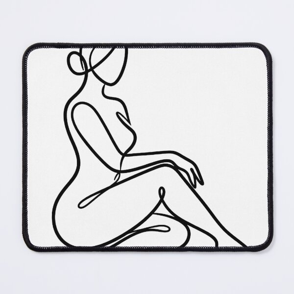 Item preview, Abstract Female Body – Minimal Continuous Line Art Design designed and sold by andry01.