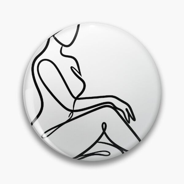 Item preview, Abstract Female Body – Minimal Continuous Line Art Design designed and sold by andry01.