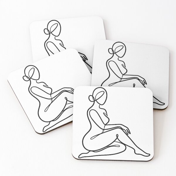 Item preview, Abstract Female Body – Minimal Continuous Line Art Design designed and sold by andry01.