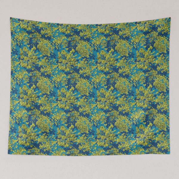 Item preview, Spring Maple on Blues designed and sold by Digitalmyth's Designs.