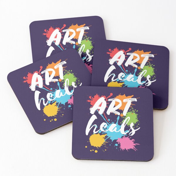 Item preview, Art Heals Art Therapy Therapist designed and sold by jaygo.