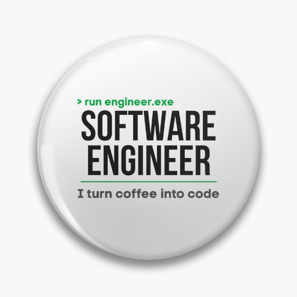 Item preview, Software Engineer I Turn Coffee Into Code designed and sold by ProudCraft.